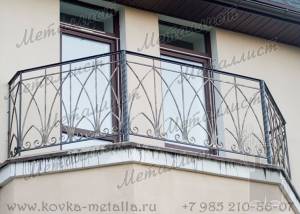 Ограждения балконов - эскиз № 40