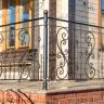 Кованые балконы - эскиз перил № 365