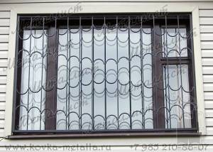 Сварные решетки на окна - эскиз № 90