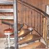 Кованые лестницы: эскиз перил № 204