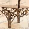 Кованое дерево - угловой столик