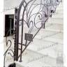 Кованые лестницы - эскиз перил № 145