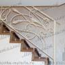 Кованые лестницы - эскиз перил № 145