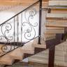 Кованые лестницы - эскиз перил № 365
