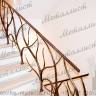 Кованые лестницы - эскиз перил № 400