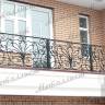 Кованые балконы - эскиз перил № 31
