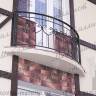 Кованые балконы - эскиз перил № 78