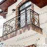 Кованые балконы - эскиз перил № 106
