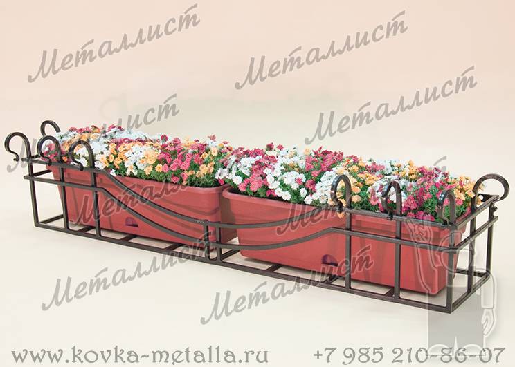 Кронштейны для цветочных ящиков - арт. ЦО-2