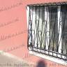 Сварные решетки на окна - на базе эскиза № 60