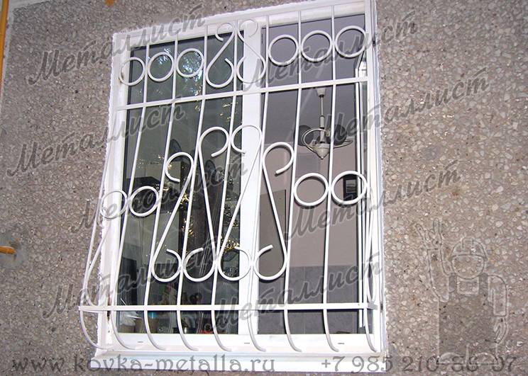 Сварные решетки на окна - эскиз № 48