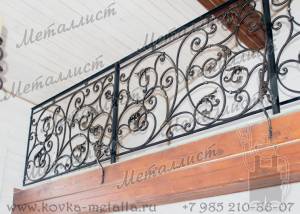 Ограждения балконов - эскиз № 361