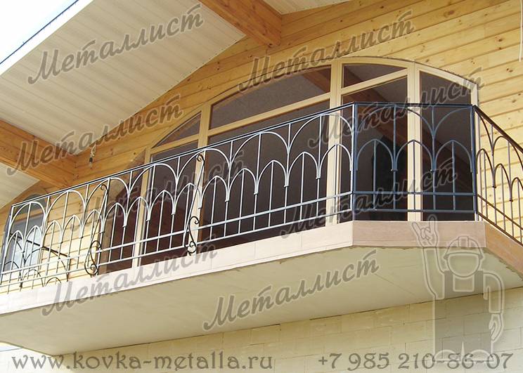 Ограждения балконов - эскиз № 41