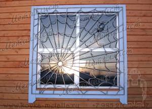 Кованые решетки на окна - эскиз № 127