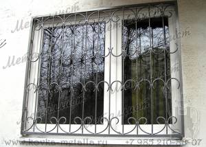 Сварные решетки на окна - эскиз № 74