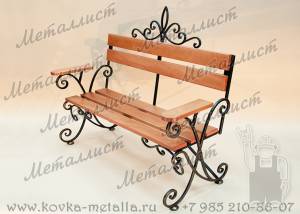 Кованые скамейки для сада - арт. С-20