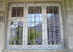 Кованые решетки на окна - эскиз № 168