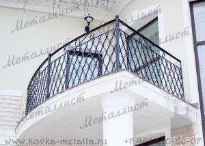 Перила на балкон - на базе эскиза № 33