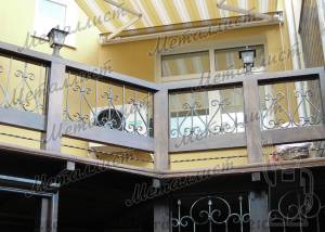 Ограждения балконов - эскиз инд.
