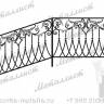 Кованые перила - эскиз № 359