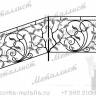 Кованые перила - эскиз № 133