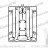 Кованые решетки - эскиз № 024