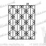 Сварные решетки - эскиз № 028