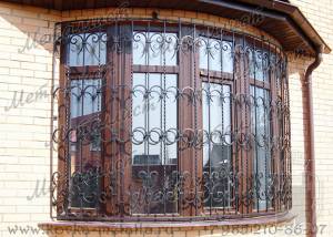 Кованые решетки на окна - инд. эскиз 