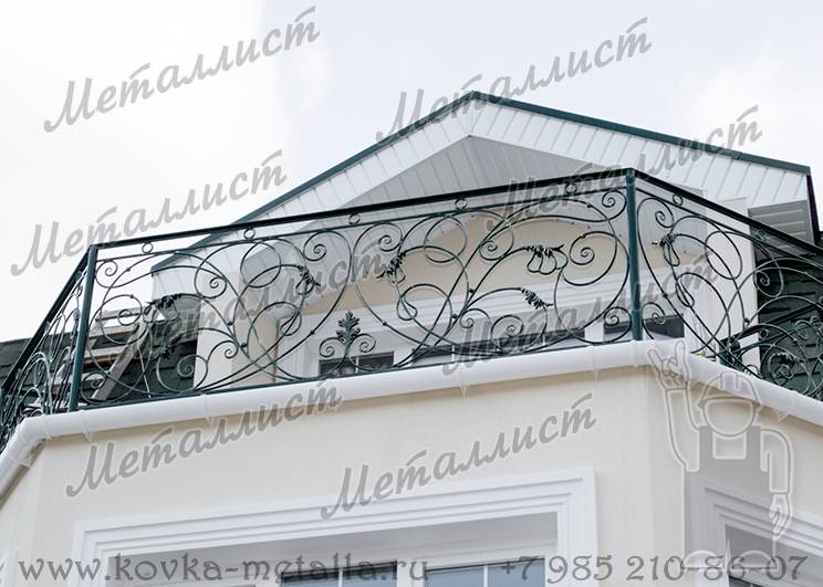 Ограждения балконов - эскиз № 59