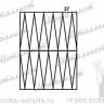Сварные решетки - эскиз № 037