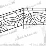 Кованые перила - эскиз № 268
