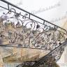 Кованые лестницы - эскиз перил № 161