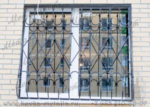 Сварные решетки на окна - эскиз № 148