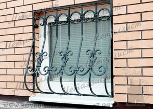 Кованые решетки на окна - инд. рисунок