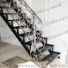 Кованые лестницы - эскиз перил № 59