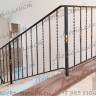 Кованые лестницы - эскиз перил № 203