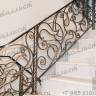 Кованые лестницы - эскиз перил № 254