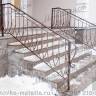 Кованые лестницы - эскиз перил № 283