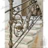Кованые лестницы - эскиз перил № 410