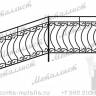 Кованые перила - эскиз № 177