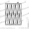 Сварные решетки - эскиз № 054