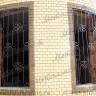 Кованые решетки на окна - эскиз № 34
