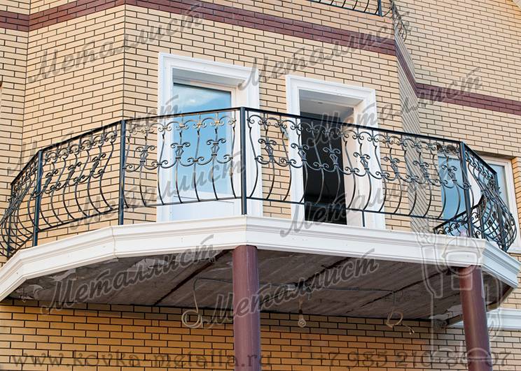 Ограждения балконов - эскиз № 63