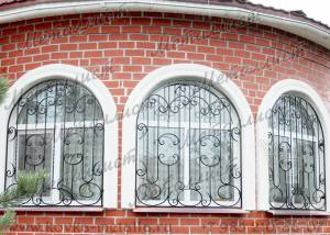 Кованые решетки на окна - эскиз № 24