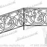 Кованые перила - эскиз № 290