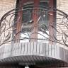 Кованые балконы - перила на базе эскиза № 51