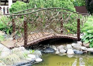 Изделия для сада - кованый мостик