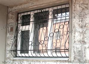 Сварные решетки на окна - эскиз № 49