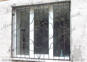 Сварные решетки на окна - эскиз № 38