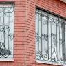 Кованые решетки на окна - эскиз № 187